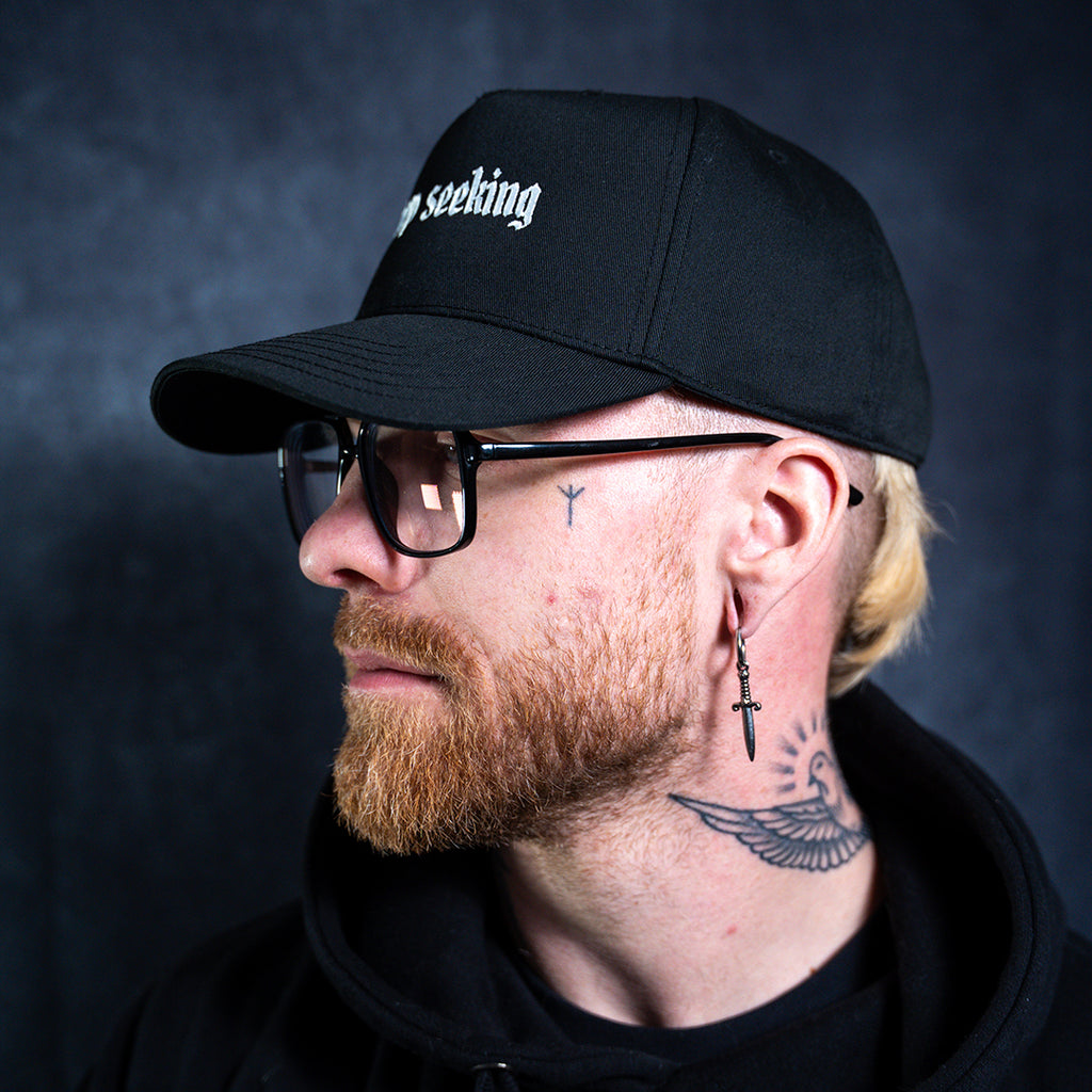 'Keep Seeking' 5 Panel Mid-Profile Cap